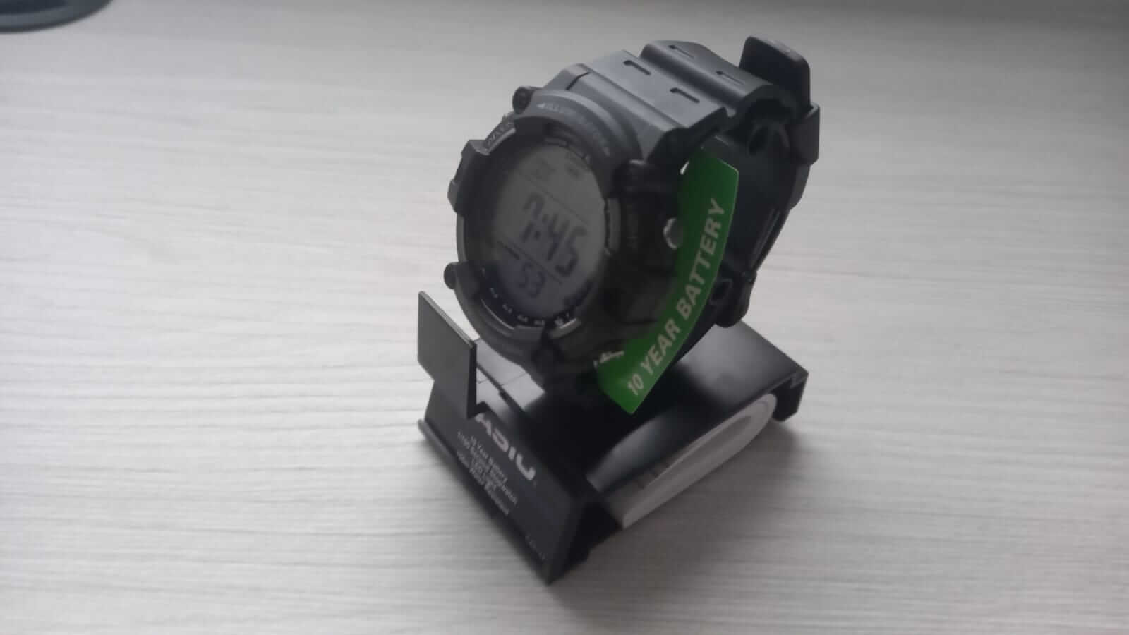 Casio Illuminator AE1500WH Series | 10-Year Battery | LED Backlight | 5-Alarms | 1/100 Sec Stopwatch | Men's Digital Watch